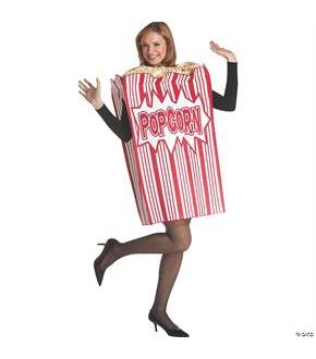 Movie Night Popcorn Adult