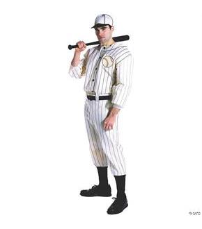 Old Tyme Baseball Player Adult Costume