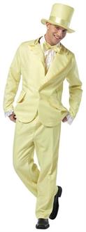 70S Funky Tuxedo Pastel Yellow