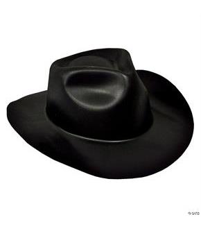 Gangster Hat Black Foam