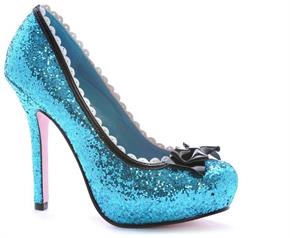 Princess Glitter Blue Shoes