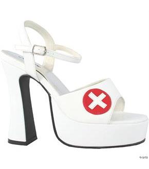 Nurse White Sexy Shoes