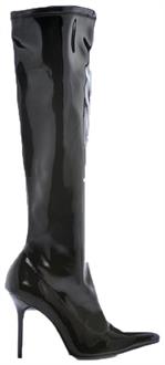 Emma Knee Length Black Boots