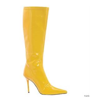 Emma Knee Length Yellow Boots
