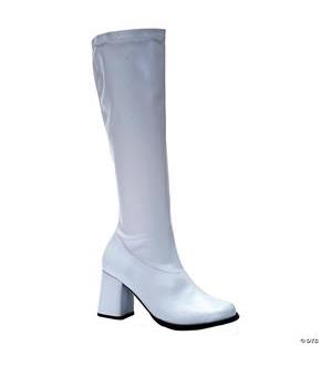 White Go Go Boot