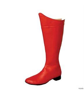 Men's Super Hero Red Boots