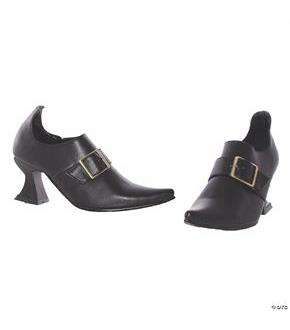 Top Buckle Witch Shoes