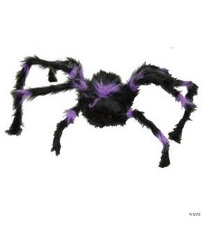 Poseable Hairy Spider Decoration