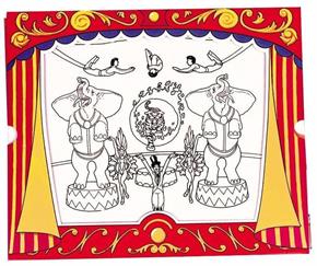 Circus Magic Picture Frame