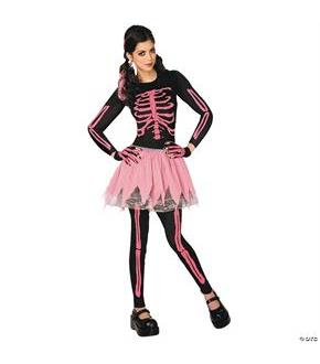 Pink Punk Skeleton Costume
