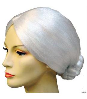 Old Lady Bun Bargain White