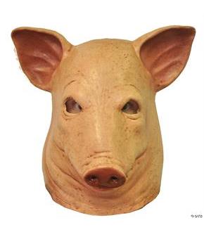 Blood Pig Latex Mask