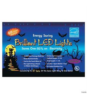 Led Light Set 60 Light Purple