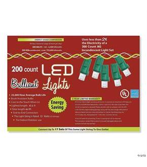 Holiday Lights 200L M5 Pure Wt