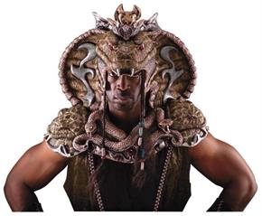 Serpent Lord Head Mask & Shoulder
