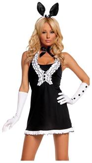 Black Tie Bunny Costume