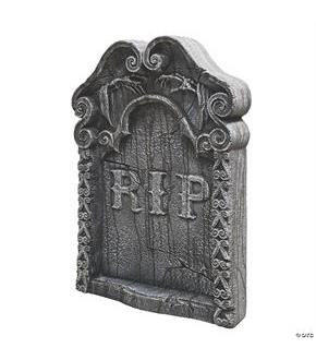 Rest In Peace Tombstone Prop