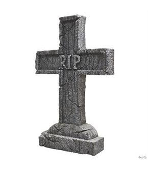 Rest In Peace Cross Tombstone