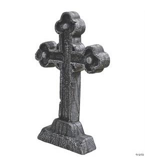 Celtic Cross Tombstone Prop