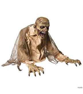 Gaseous Zombie Animated Fog Halloween Prop