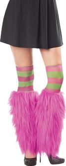 Kit Leg Furries Stripe Grn/Pur