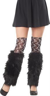 Kit Leg Furries Skulls Blk/Wht