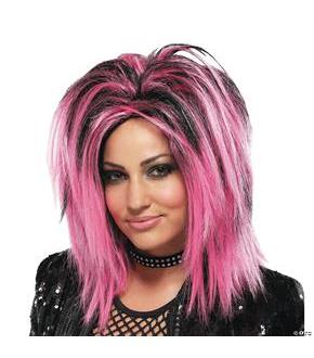 Rock Longer Pink Wig