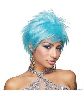 Blue Vivid Wig