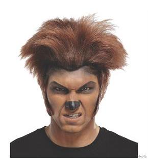 Wolfman Dark Brown Brown Wig