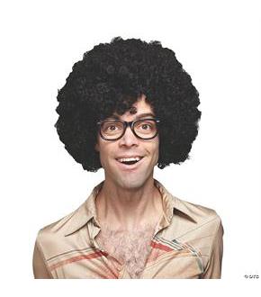 Afro 22 Inch Black Wig