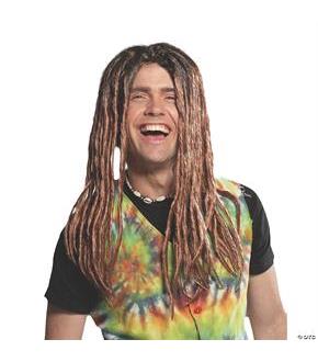 Dreadlock Blonde-Brown Wig
