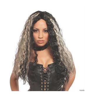 Rocker Crimped Long Wig