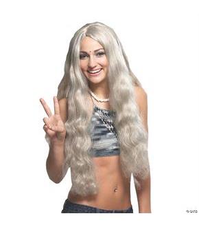 Gray Wig Hippie