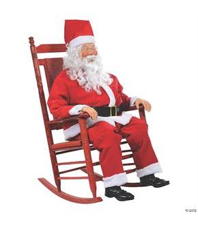 Rocking Chair Santa Boxed