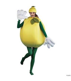 Lemon Adult Costume
