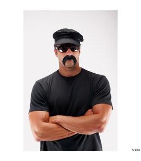 The Biker Black Mustache