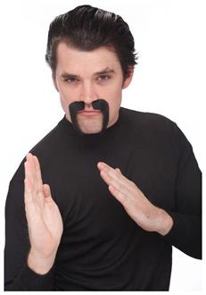 Mustache Goatee China Man