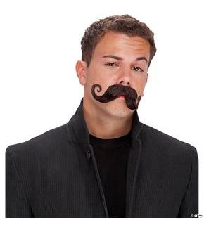 Mustache Handle Bar Black