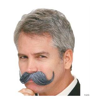Mustache Handle Bar Grey