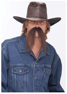 Mustache The Western Brown