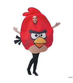 Angry Birds Red One Size Costume