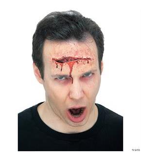 Large Gash Makeup