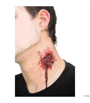 Vampire Gash Makeup