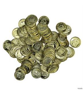 Dubloons Gold Pack Of 144