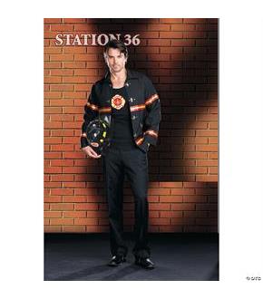 Smokin' Hot Fire Dept Male Costume