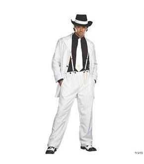 Zoot White Suit Costume