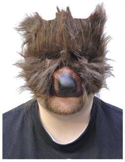 Bear Plush Fur Scary Mask