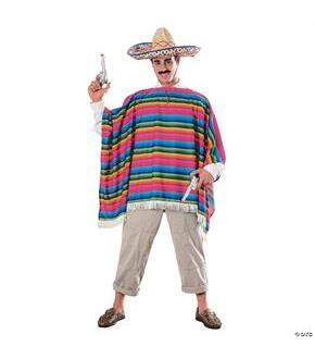 Mexican Serape Adult Costume