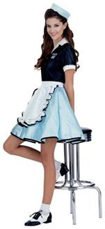 Car Hop Girl Costume Adult