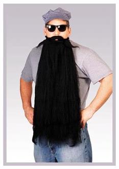 Mohair 25 Inch Black Beard
